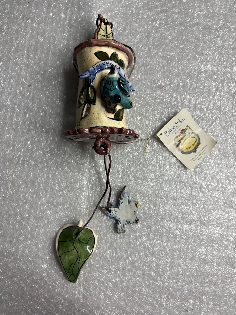 Blue Sky Clayworks ceramic piece “Treehouse Inn”